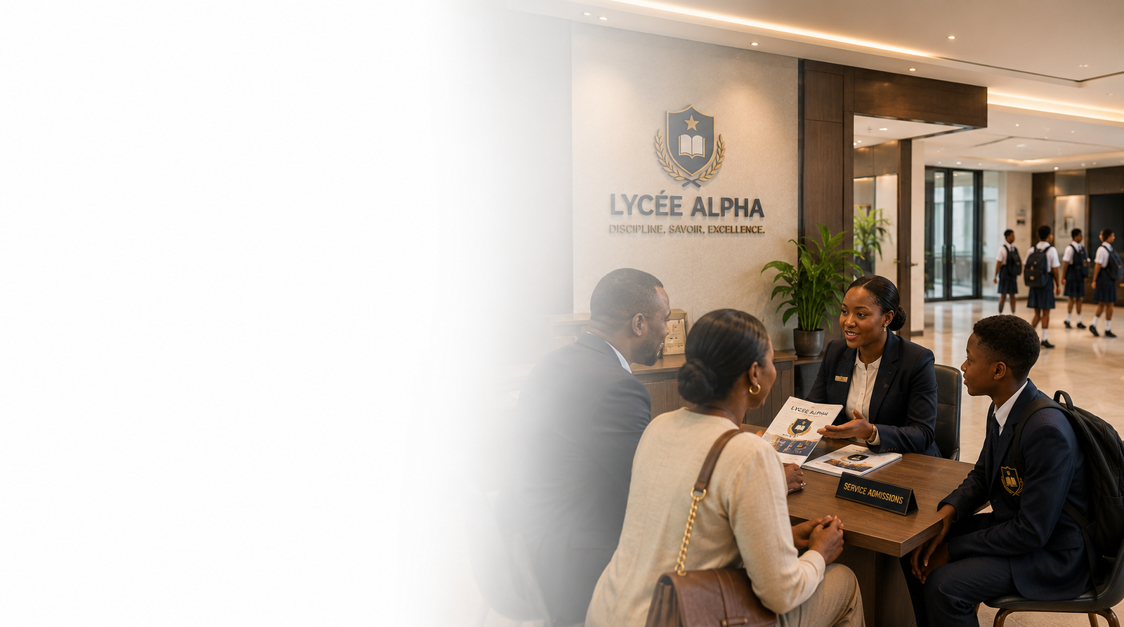 Entretien d’admission au Lycée Alpha