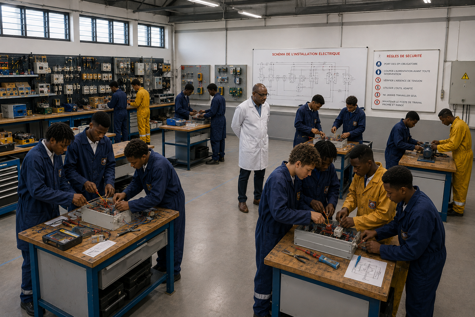 Atelier d’électricité
