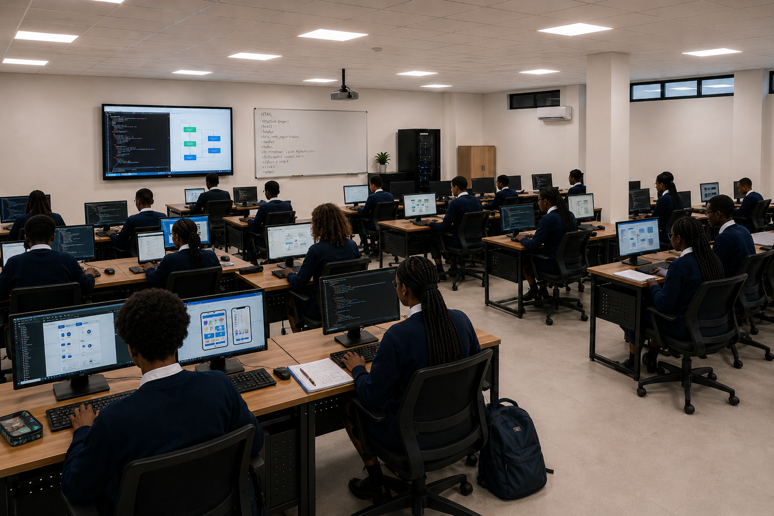 Salle informatique